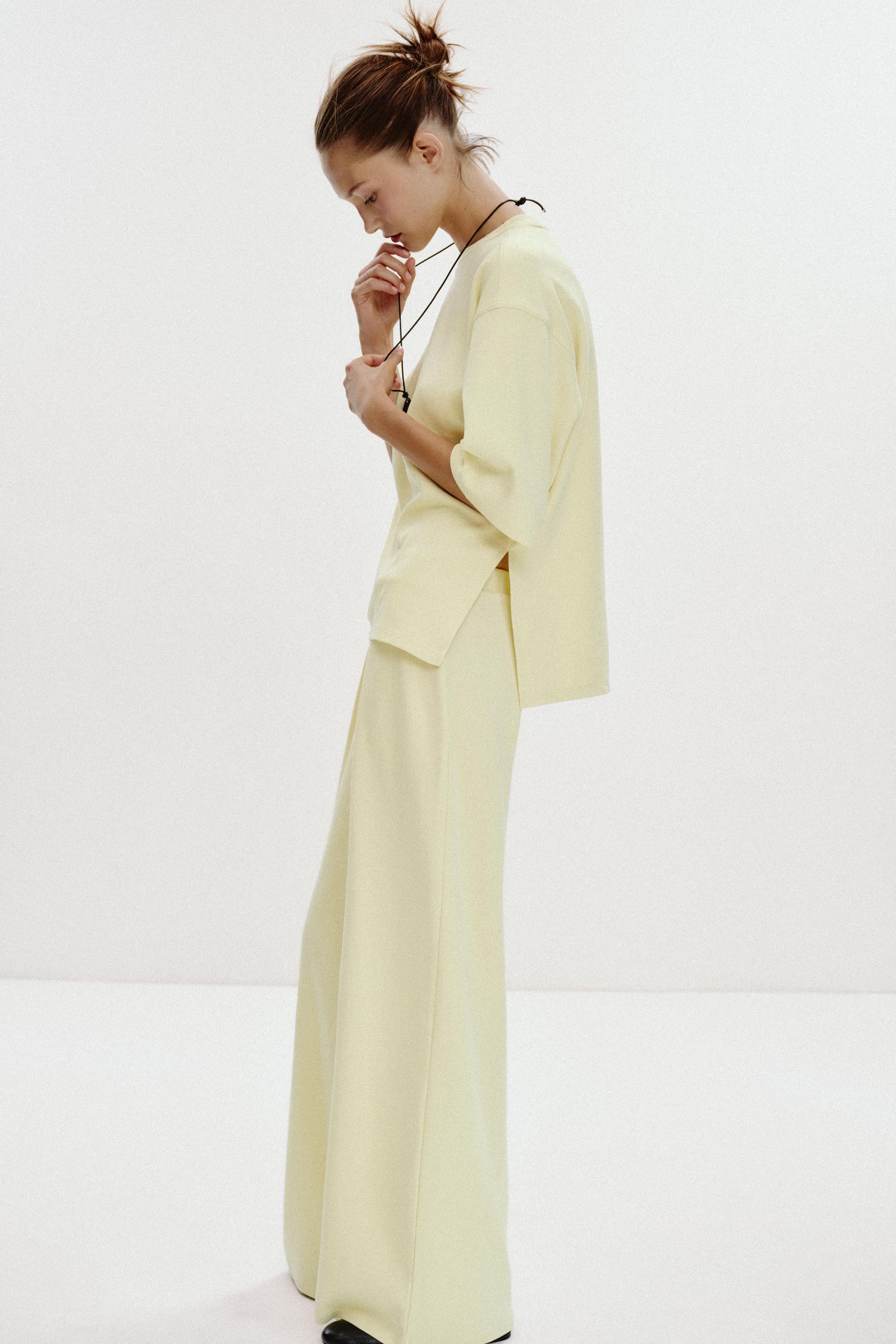 INTERLOCK TROUSERS | Zara UK