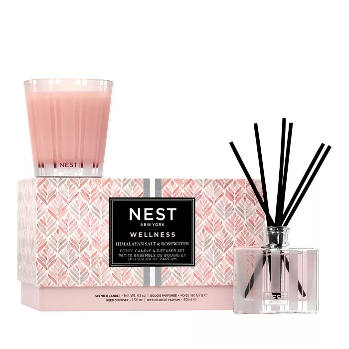 Himalayan Salt & Rosewater Petite Candle & Diffuser Set | Bloomingdale's (US)