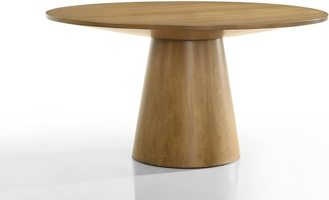 Jasper Driftwood Finish 47" Wide Contemporary Round Dining Table | Amazon (US)