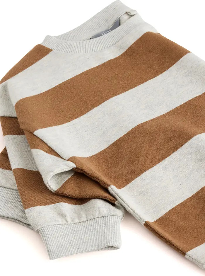 Kids' Stripe Cotton Sweatshirt | Nordstrom