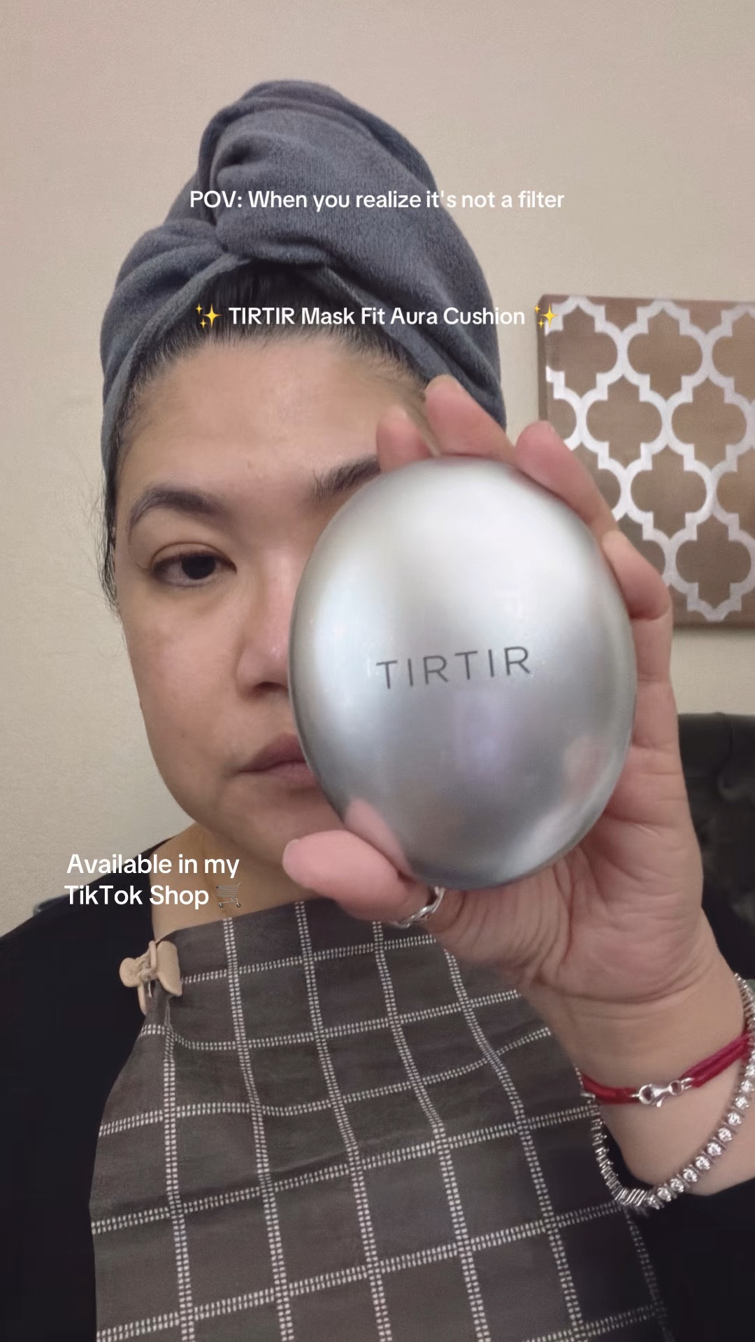 Obsessed with the TIRTIR Mask Fit Aura
Cushion ✨
Smooth, lightweight coverage with the prettiest glow - and it actually lasts.

Grab it now on my TikTok shop 🛒

᯽ OLIVE YOUNG @OLIVEYOUNGGlobal Discount code MADAMMM5 

᯽ Yesstyle @YesStyle 
Discount Code: MADAMMM5

@TIRTIR Inc.
#TIRTIR #fyp #KBeauty
#GlowMakeup 

#LTKBeauty #LTKselfcare #LTKgrwm