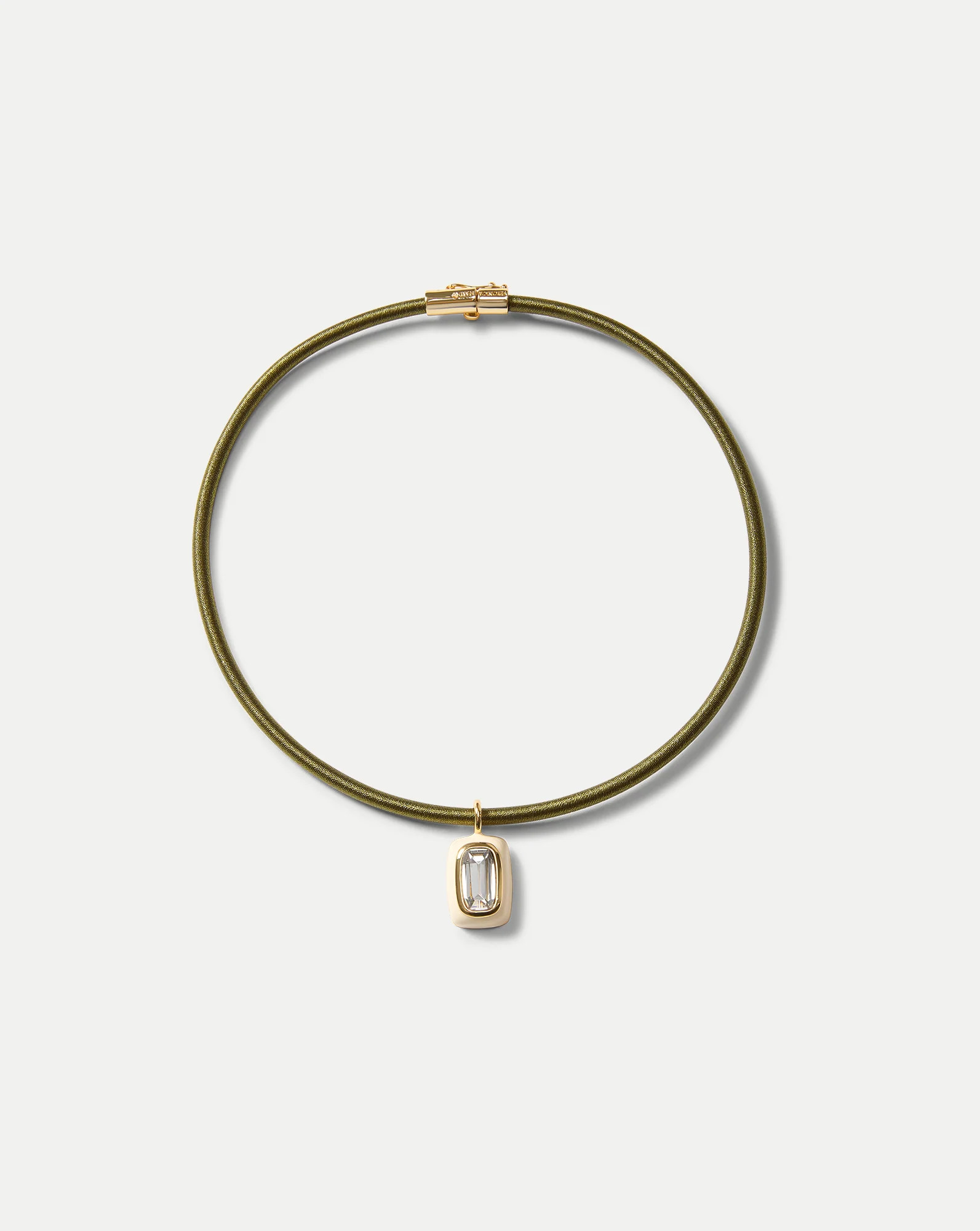 Army Cord Pendant Necklace | Veronica Beard