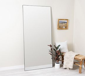 Dainton Metal Floor Mirror | Pottery Barn (US)