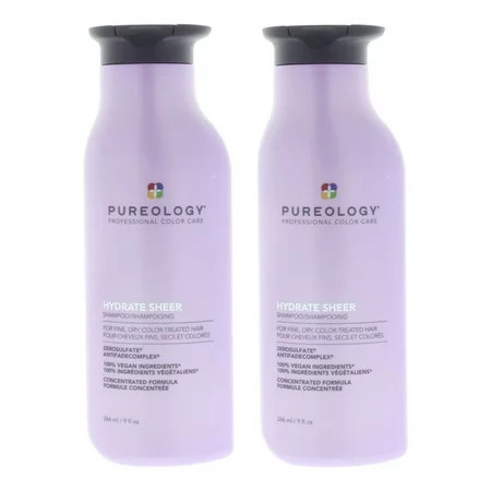 Pureology Hydrate Sheer Shampoo 9oz/266ml (2 Pack) | Walmart (US)
