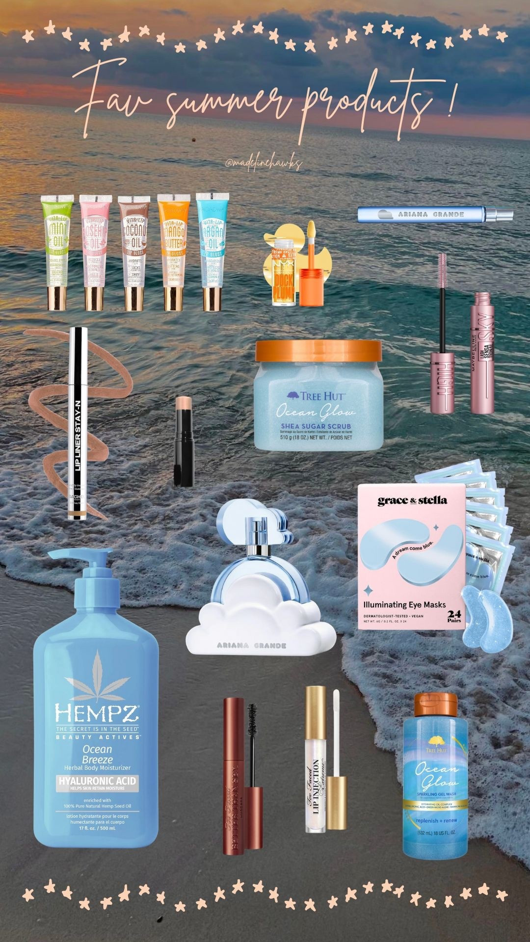 My fav products to smell amazing and look like summer all season long!! #beach #oceansmell #makeup #fragrance #sale #summer #summerproducts 

#LTKBeauty #LTKSeasonal #LTKSaleAlert