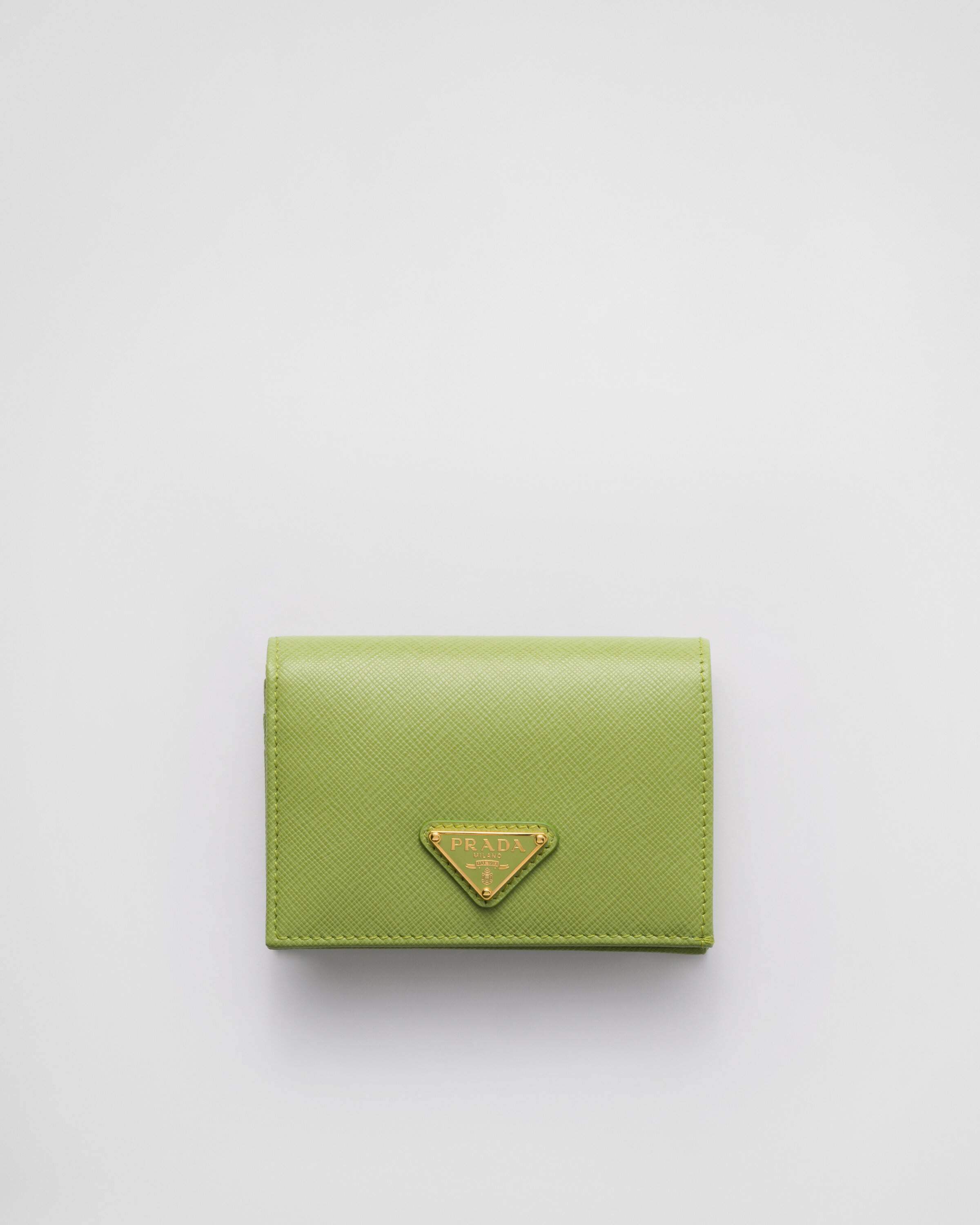 Small Saffiano Leather Wallet | Prada US