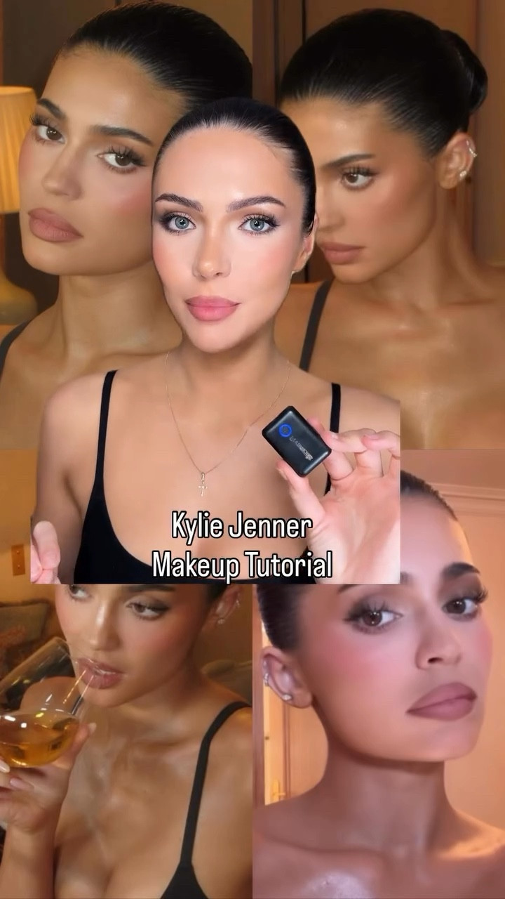 Recreated this gorgeous @kyliejenner makeup look!
Let me know if you guys like the editing with the products on screen🫶🏻
Everything I used will be linked in my LTK

@iliabeauty 
Base face milk
Lip crayon shade pink door 

@westmanatelier 
Bronzing drops 

@armanibeauty 
Luminous silk foundation 

@kosas 
Concealer 

@kyliecosmetics 
Concealer 
Hybrid blush shade ladybug 
King Kylie collection highlighter 

@charlottetilbury 
Contour 
Hollywood instant look in a palette 

@kikomilano 
So chic trio blush 
Ultimate pen eyeliner 

@yslbeauty 
Hyper blur Loose powder shade lavender 
Mini clutch eyeshadow palette shade 
720

@maccosmetics 
Stack elevated mascara 

@elfcosmetics 
Cream glide lip liner shade mauve aside 

•••••
#makeuplook #makeuptutorial  #kyliejenner