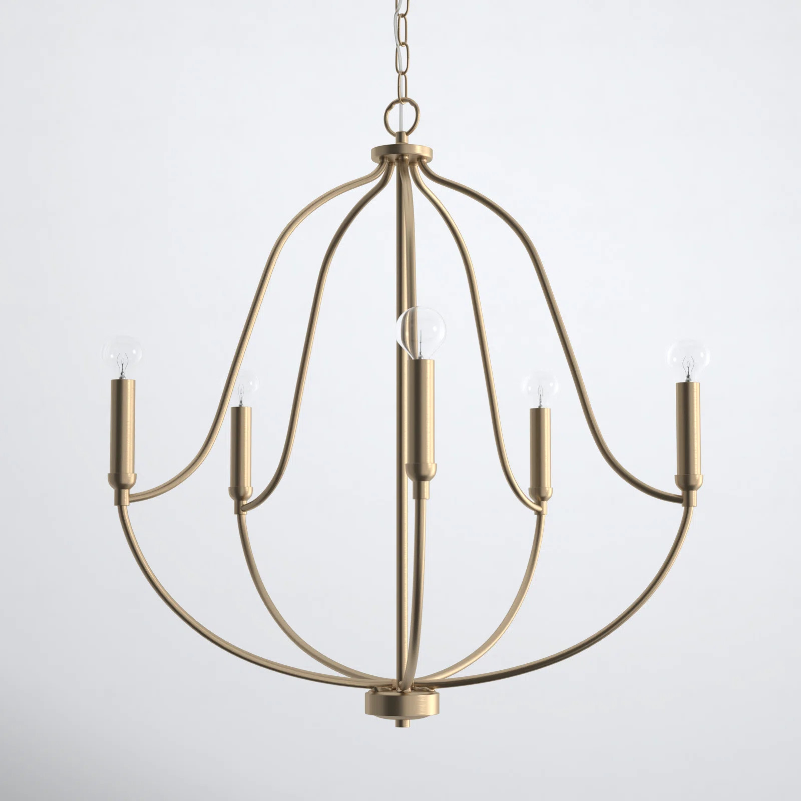 Birch Lane™ Kanda 25" W X 26.75" H 5-Light Chandelier & Reviews | Wayfair | Wayfair North America