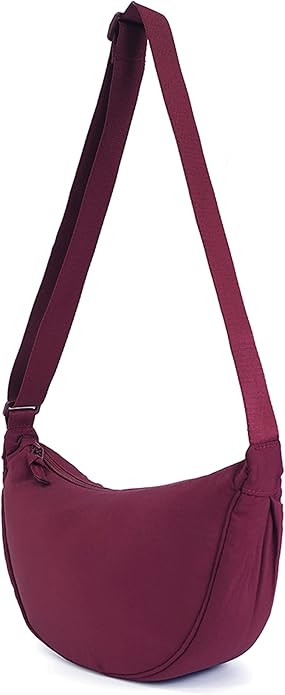 Crossbody Bag Hobo Sling Crescent Bag Women Men Trendy Small Shoulder Bag Purse Dumpling Bag Casu... | Amazon (US)