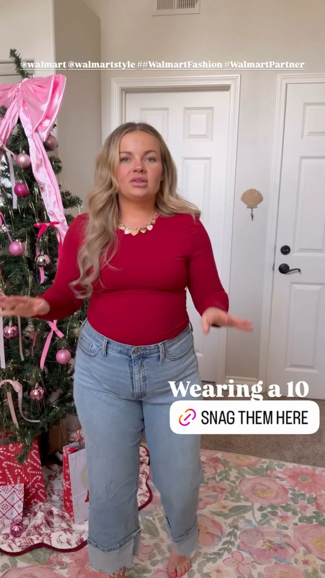 Wearing a 10 @walmart @walmartstyle ##WalmartFashion #WalmartPartner