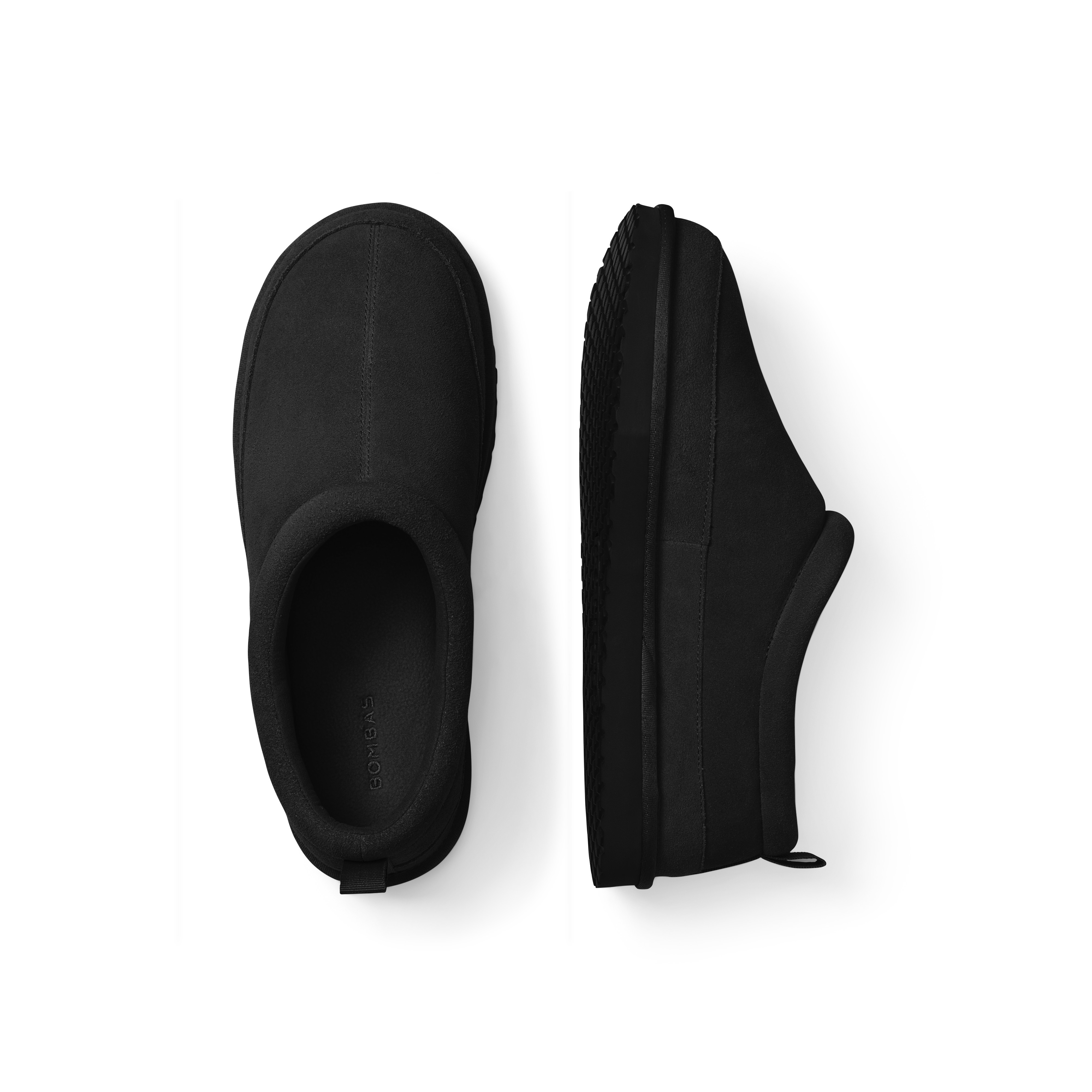 Men's Saturday Suede Slip-On - Black - 11 - Polyester - Bombas | Bombas
