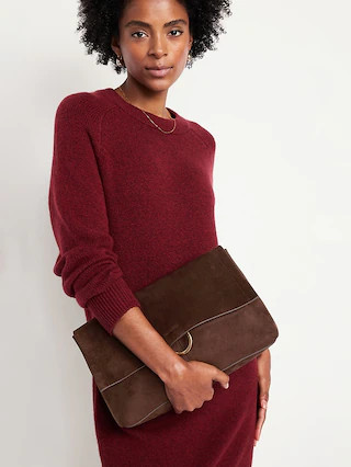 Romantic Oversized Clutch | Old Navy (US)