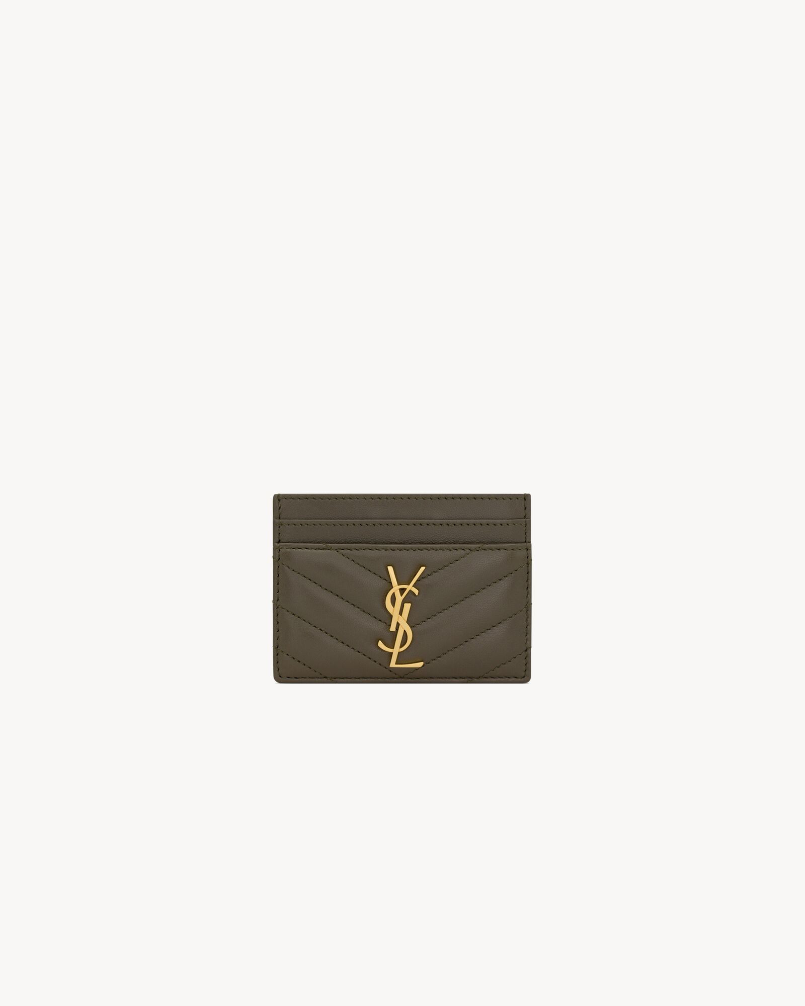 cassandre matelassé card case in lambskin | Saint Laurent Inc. (Global)