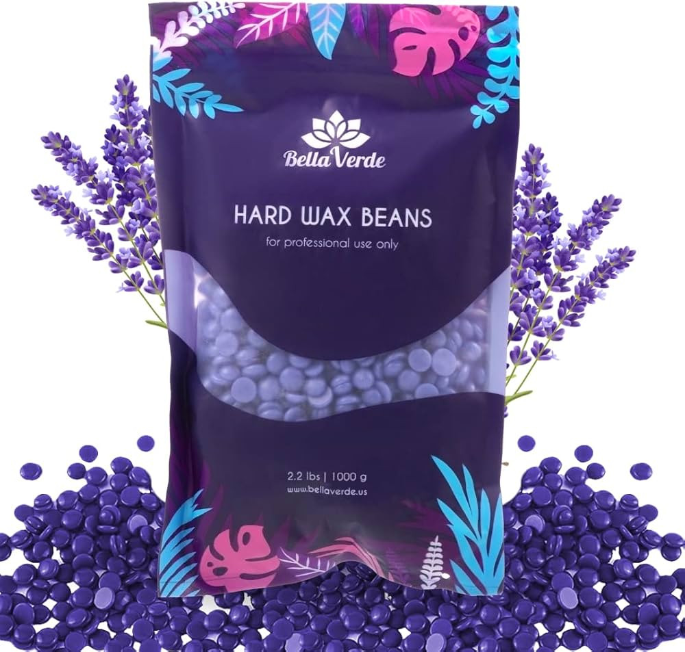 Bella Verde Wax Beans 2.2lb - Hard Wax Beads for Hair Removal - Brazilian Eyebrow Home Body Wax f... | Amazon (US)