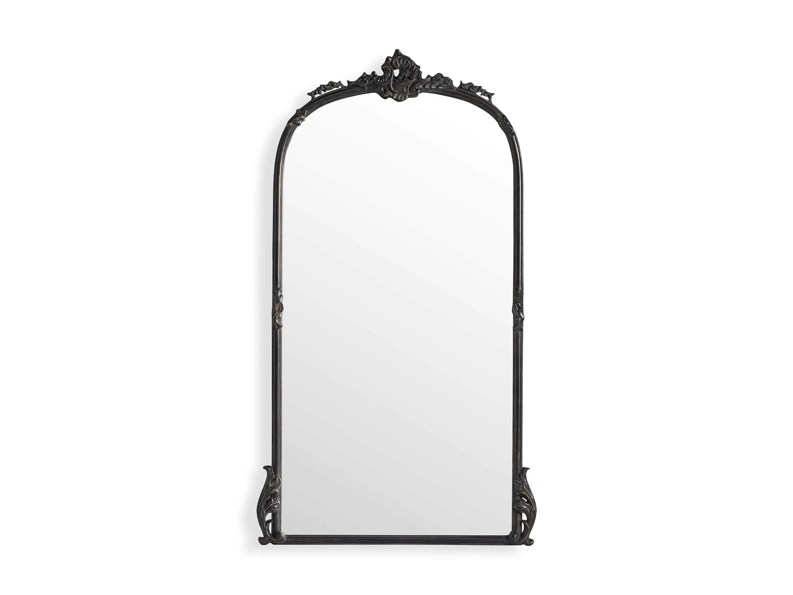 Amelie Grand Floor Mirror in Black curated on LTK