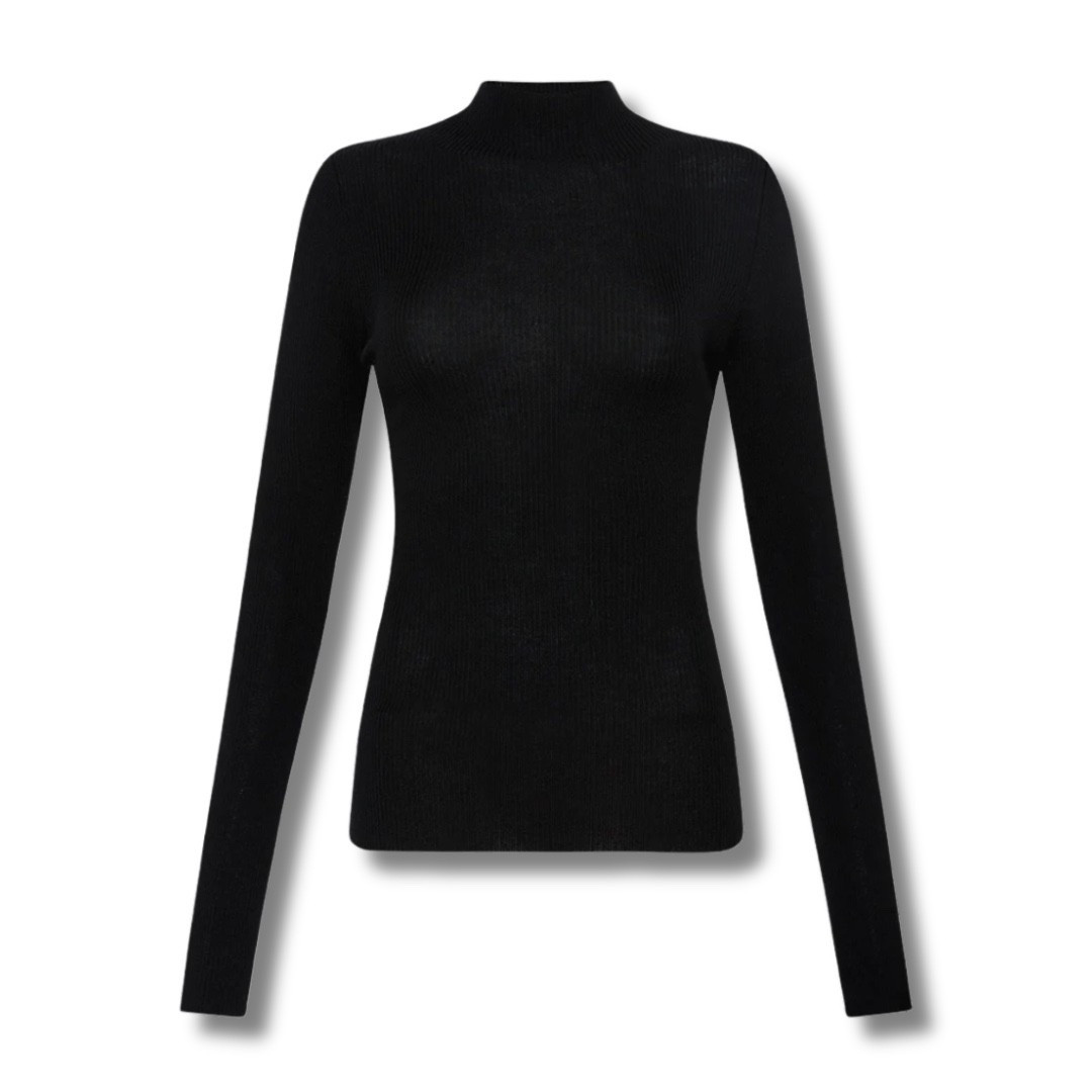Black Turtleneck Top 🤎 A range of styles from different price points