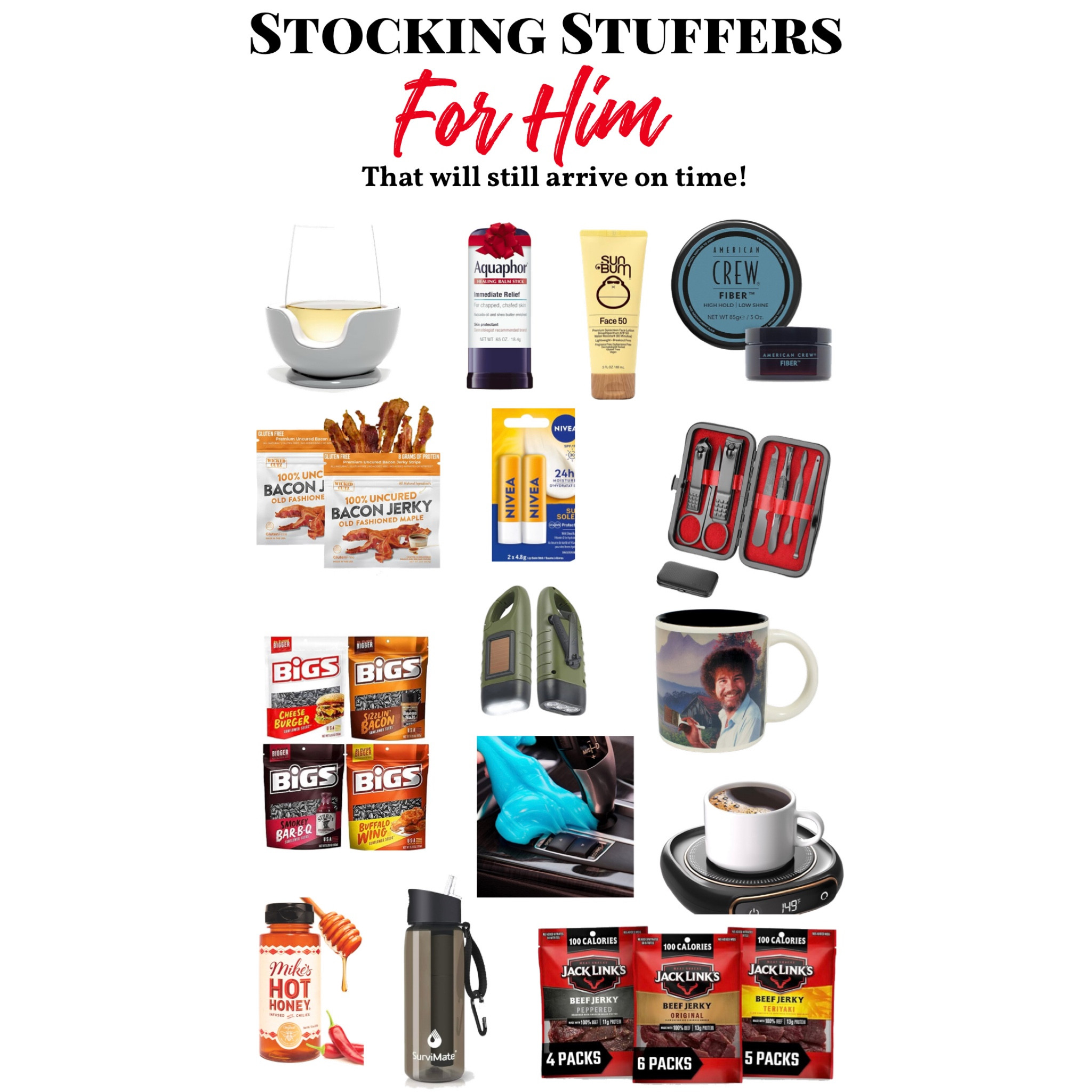 Stocking Stuffers for him that will still arrive in time!

#LTKHoliday #LTKGiftGuide #LTKMens