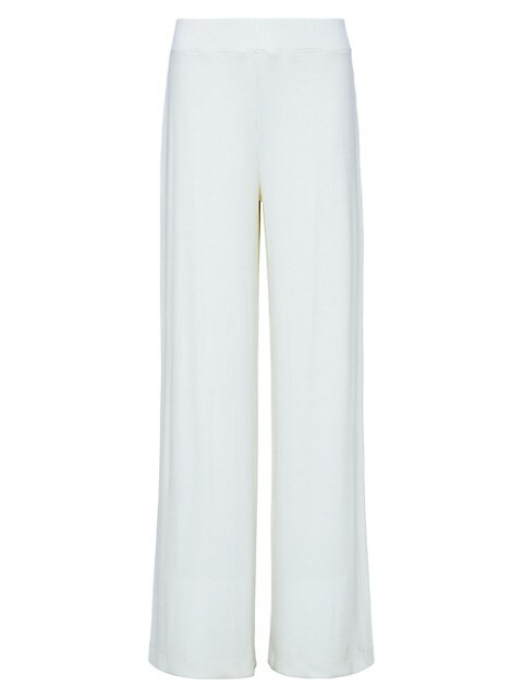 The Crawford Ribbed Wide-Leg Pants | Saks Fifth Avenue