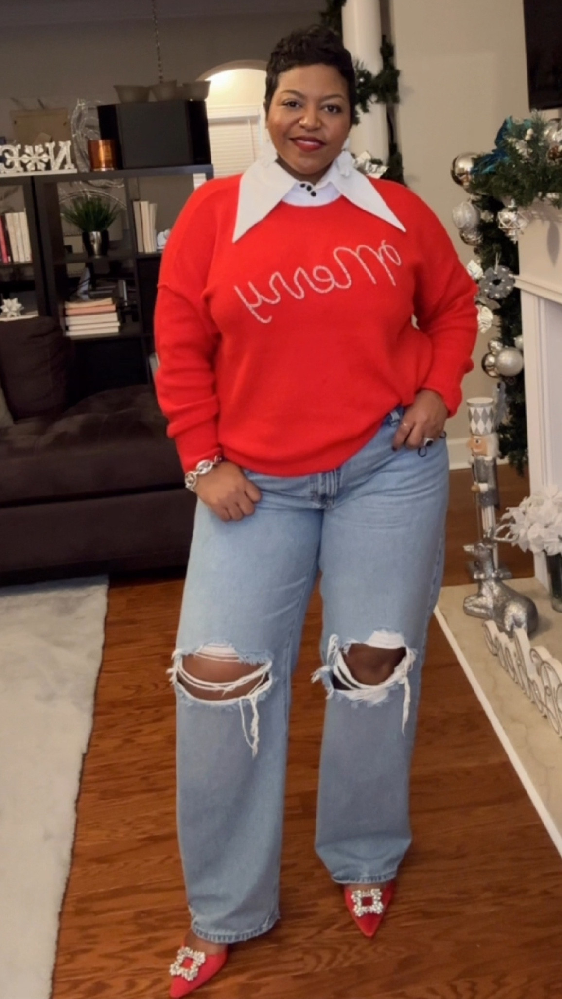 The stylish, bling kitten heel is hot staple this holiday season! #targetheels #kittenheels #xmasfashion #fashionover40 

#LTKOver40 #LTKHoliday #LTKStyleTip