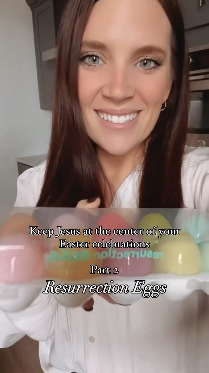 One of our favorite ways to celebrate the days leading up to Resurrection Sunday! Order soon to allow enough time ✝️

#LTKFamily #LTKWatchNow #LTKKids