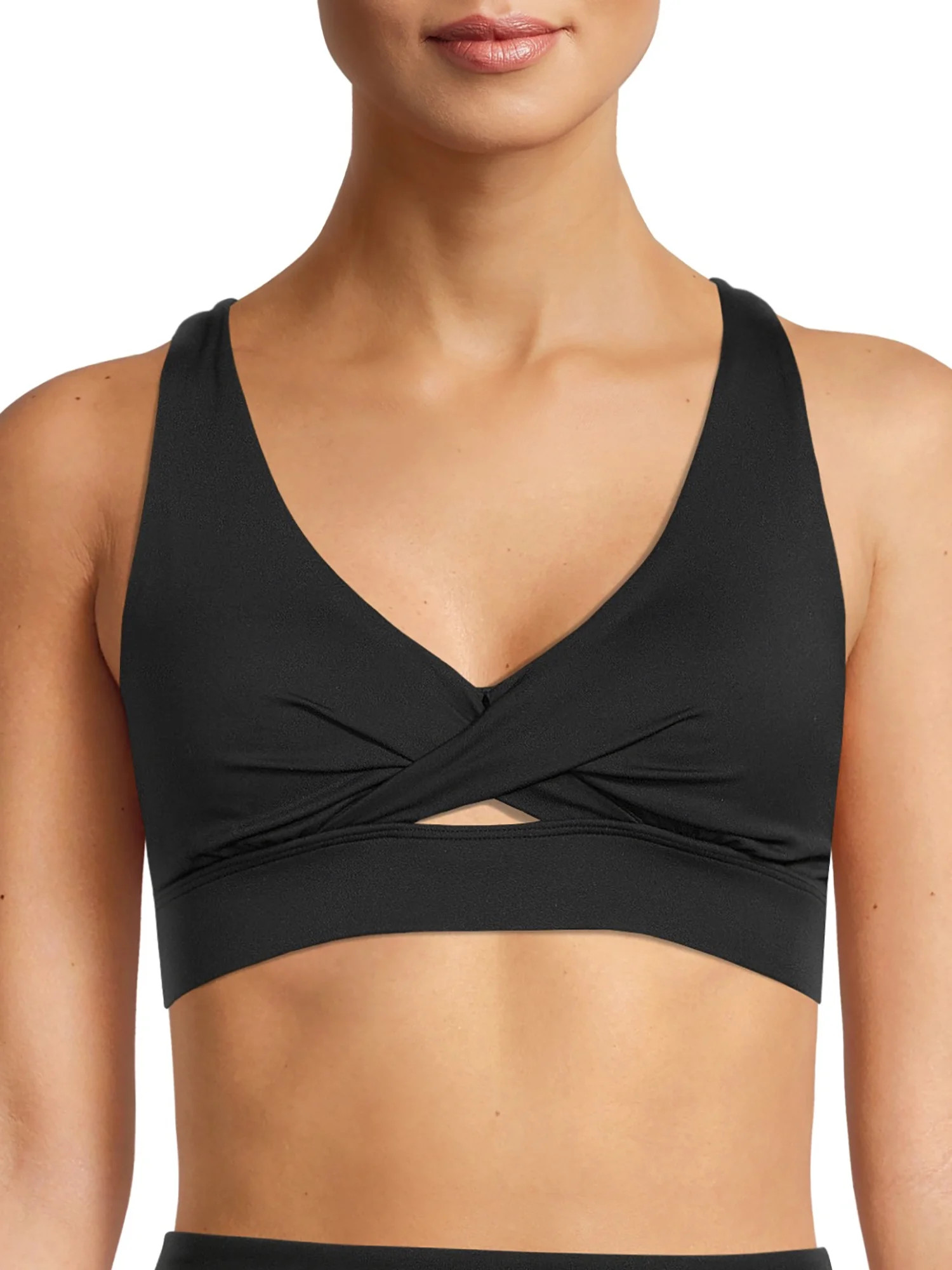 Avia Women's Twist Front Sports Bra | Walmart (US)