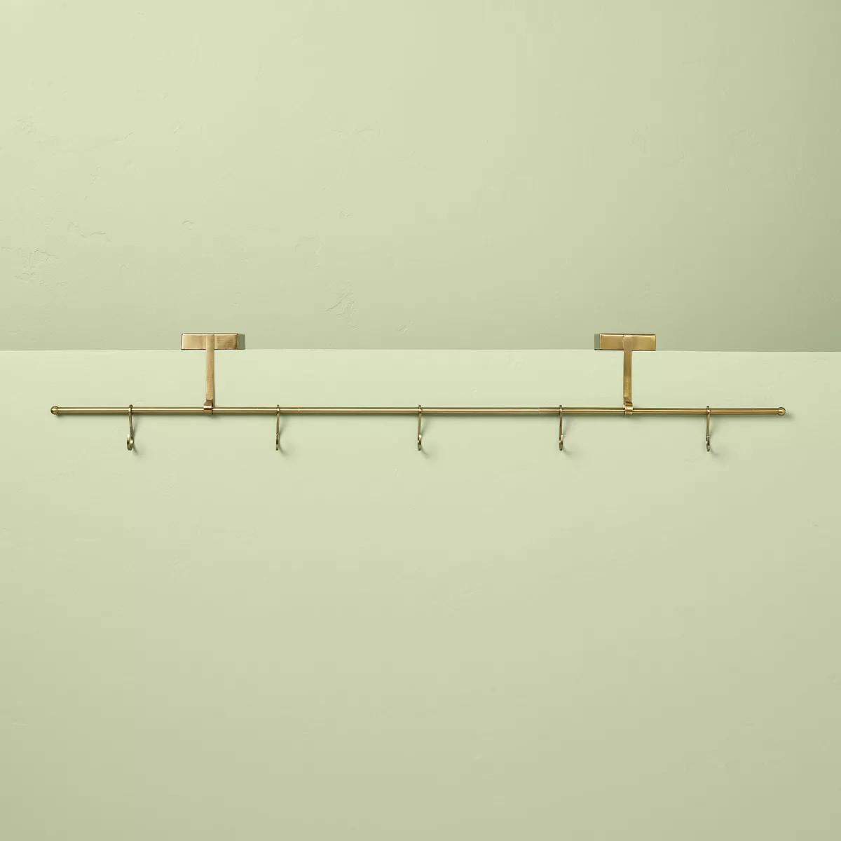 46" Brass Christmas Stocking Holder Rail Antique Finish - Hearth & Hand™ with Magnolia | Target