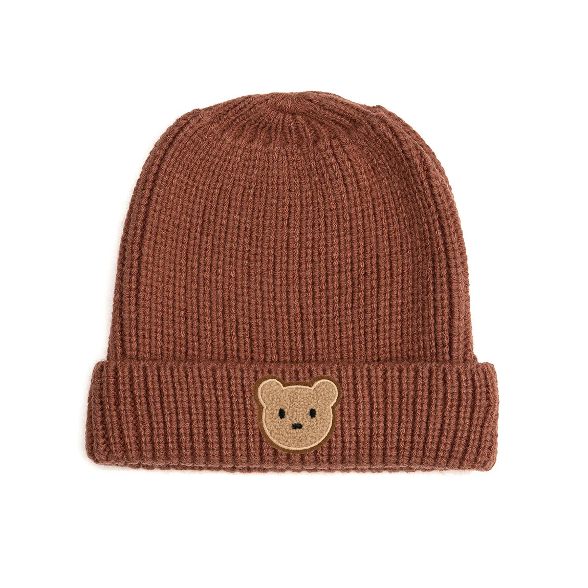 Teddy Bear Patch Beanie | Sweet Wink