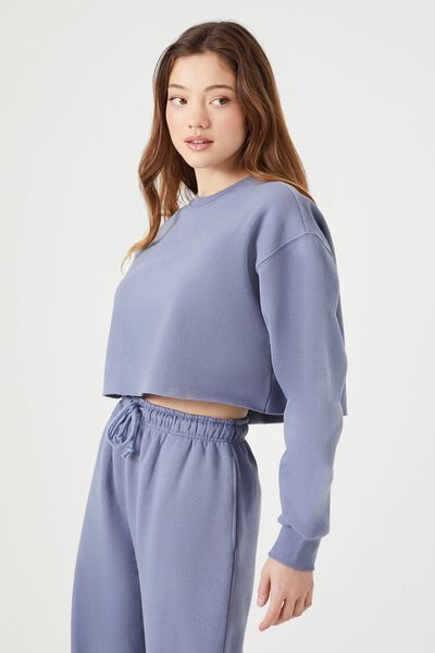 Cropped Fleece Pullover | Forever 21 (US)