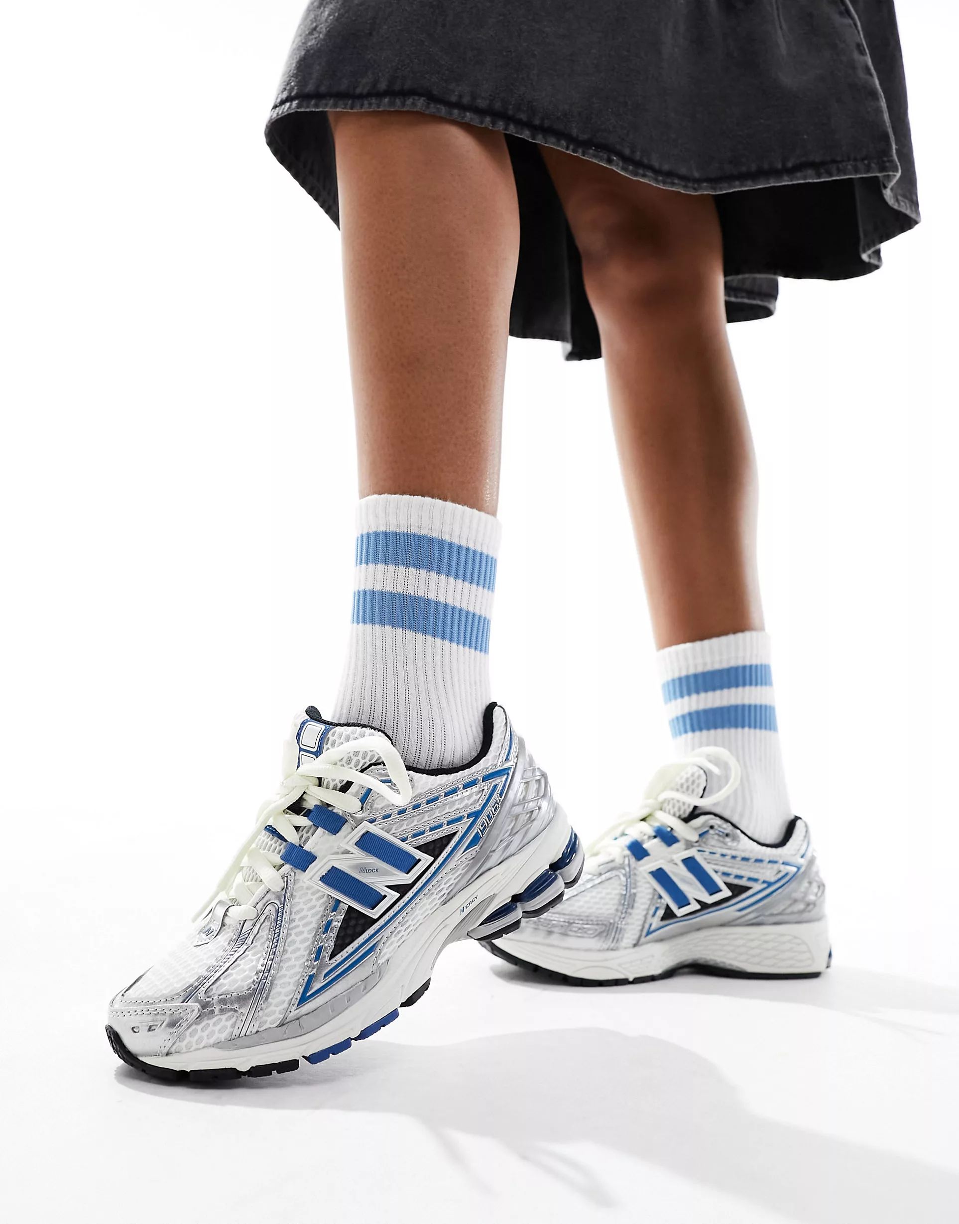New Balance 1906 trainers in silver and blue | ASOS | ASOS (Global)