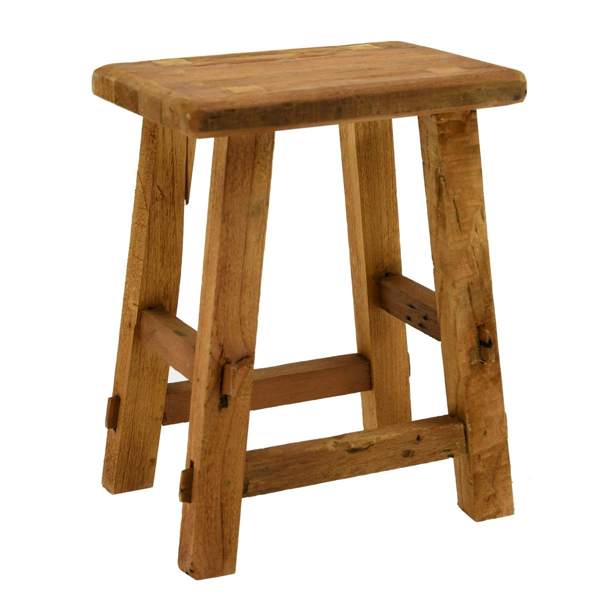 Tabouret en bois recyclé | La Redoute (FR)