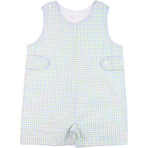 Blue And Green Windowpane Jon Jon | Cecil and Lou