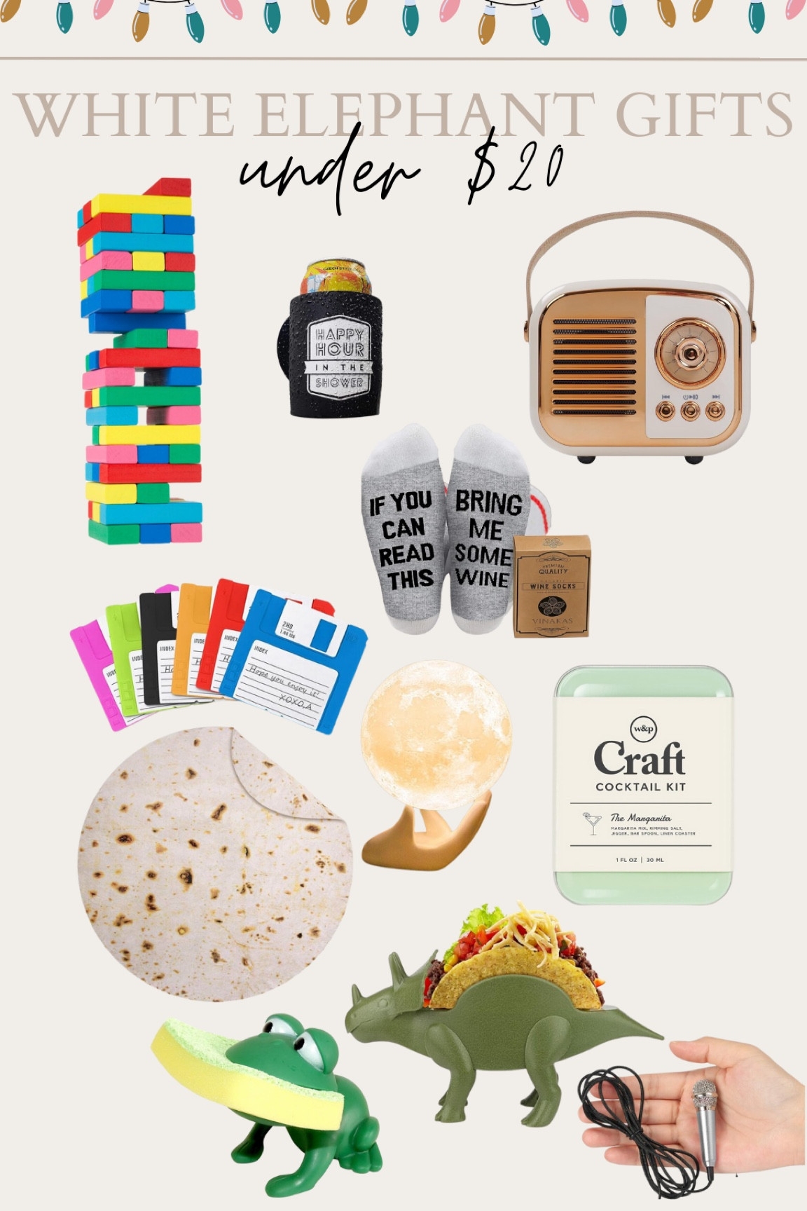 Last minute white elephant gifts under $20

#LTKSeasonal #LTKHoliday #LTKGiftGuide