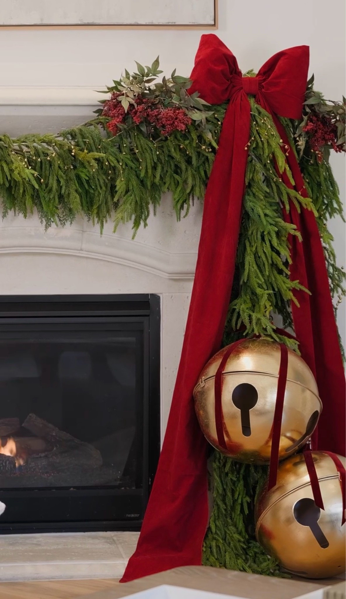 The picture does not do this bell garland justice, it’s so great in person. McGee & Co just launched again this year!

#LTKSeasonal #LTKHome