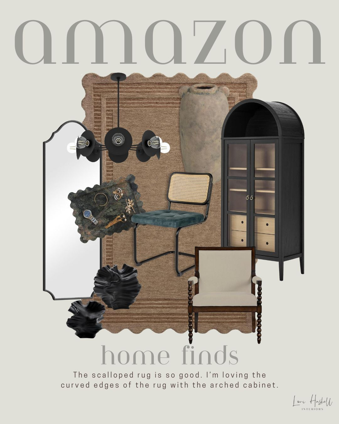 The black accent pieces look so good! 

 #LTKOver40 #LTKHome #LTKStyleTip