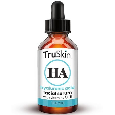 TruSkin Hyaluronic Acid Serum for Face with Vitamin C, Vitamin E and Green Tea, Plant-Powered Ant... | Amazon (US)