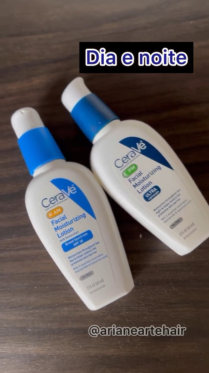 @ceravebrasil já faz parte de minha rotina de cuidados com a pele!!
Vim dar esta dica aqui pra vocês, pois apenas estes 2 produtinhos já vão te ajudar muito na sua rotina de cuidados com a pele, principalmente pra você que não tem tempo!

CeraVe AM Facial Moisturizer Possui ácido hialurônico, niacinamida e ceramidas. Sua fórmula é não comedogênica e possui FPS 30 de amplo espectro, ótimo para proteger e cuidar do rosto durante o dia. 
CeraVe PM Facial Moisturizer é formulado para reter a umidade da pele e ajudar a restaurar a barreira natural da pele, tudo enquanto você dorme. Adicionar este creme noturno não comedogênico e sem óleo à sua rotina noturna de cuidados com a pele pode ajudar a hidratar, acalmar e suavizar a pele, além de ajudar a manter a barreira protetora da pele. 
Este você consegue encontrar no Brasil!
.
Os dois tem preços ótimos !!! Vale a pena !! ❤️
.
.
.
#cerave #ceraveskincare #skincare #cuidadoscomapele #beauty #beautybloggers #beautyinfluencer