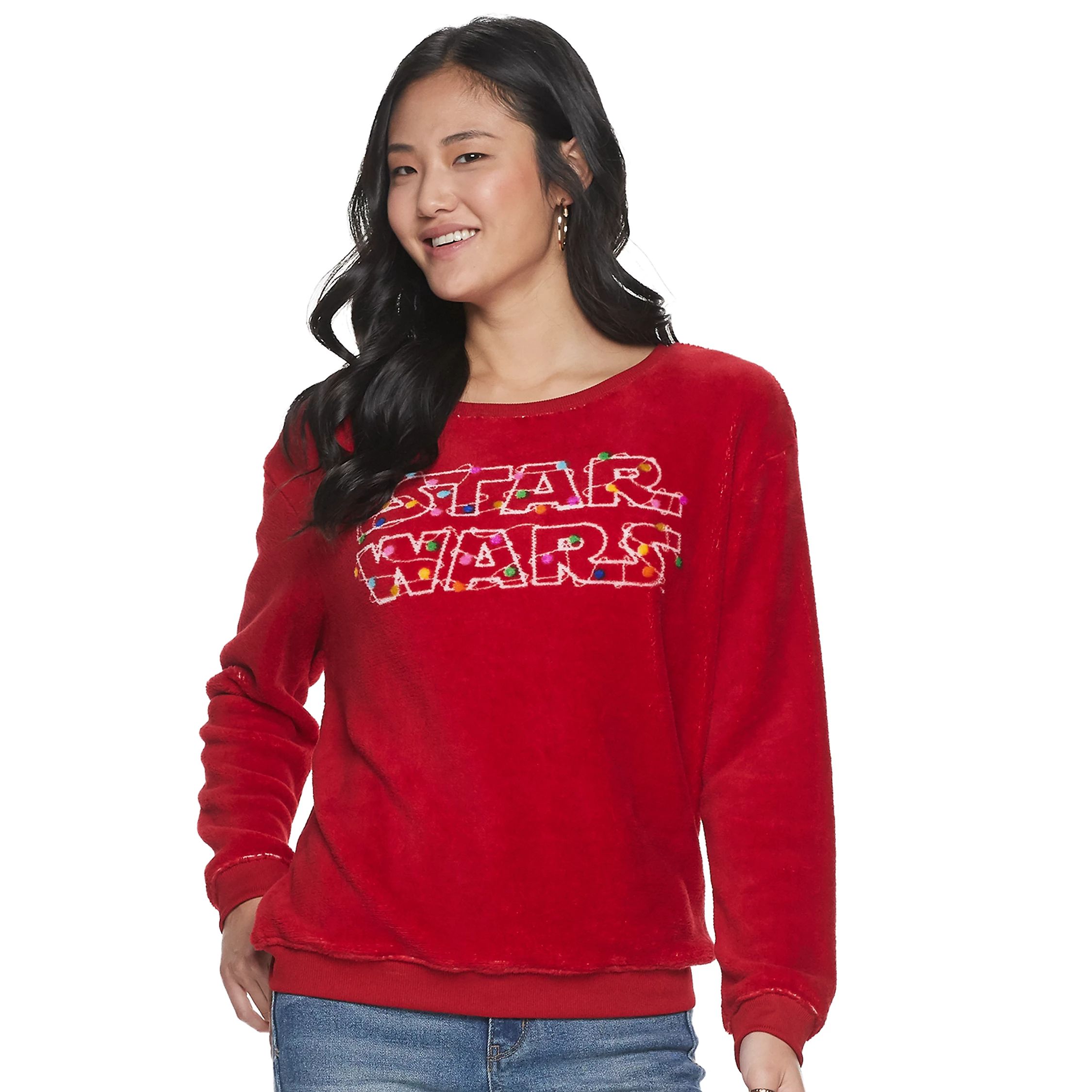 Juniors' Star Wars Holiday Lights Graphic Top | Kohl's