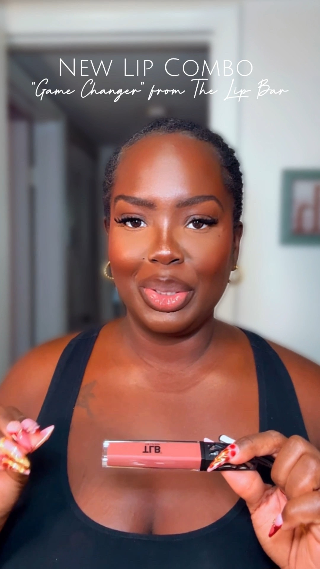 New lip combo alert!! The Lip Bar Game Changer with a Dark Brown lip liner, the perfect n u d e lip #thelipbar #lipstick #makeup #darkskinmakeup #gamechanger #newlipcombo #lipcombo 

#LTKStyleTip