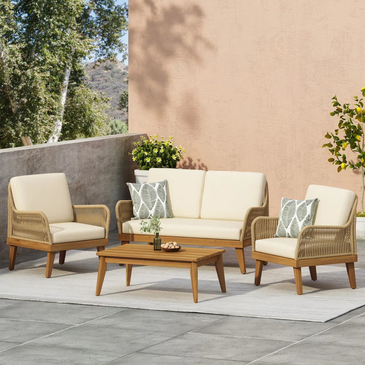 Langsley Sofa Seating Group with Cushions | Wayfair North America