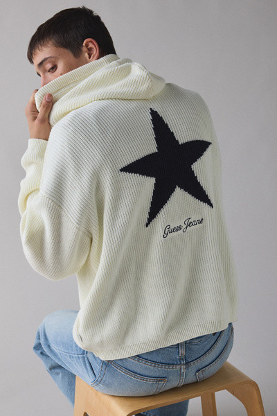 GUESS JEANS Star Hooded Sweater | Urban Outfitters (US and RoW)