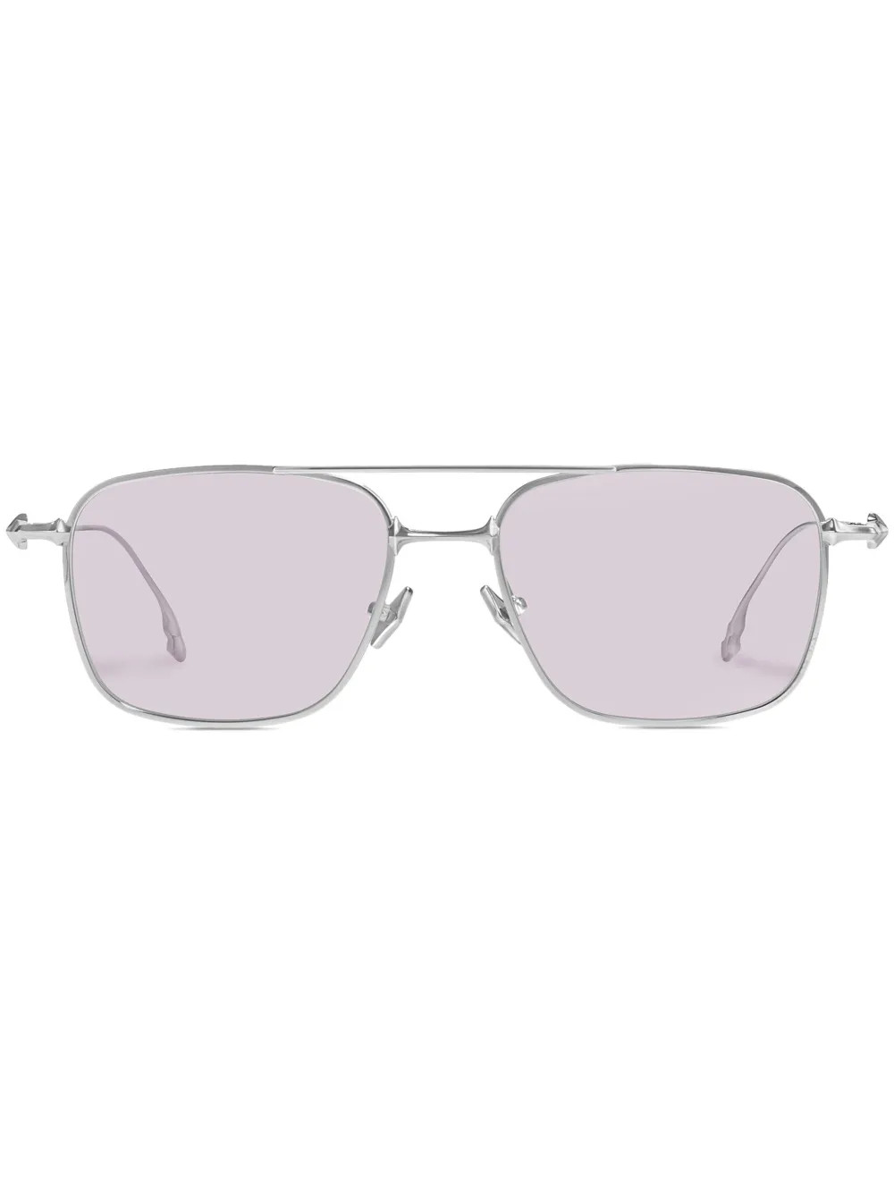 Gentle Monster Aba 02 square-frame Glasses | Silver | FARFETCH | Farfetch Global