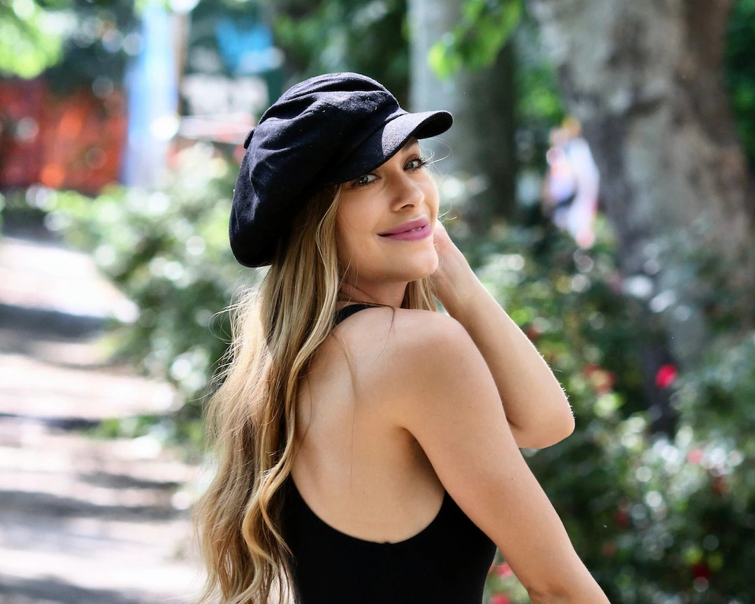 Newsboy Hat With Visor, Denim Newsboy Cap, Soft Hat Packable Hat, Newsie Cap, Apple Cap, Baker Bo... | Etsy (US)