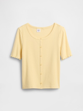Kids Ribbed Top | Gap Factory