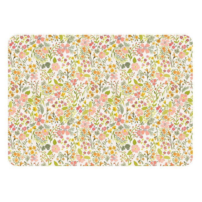 Mabel Ditsy Floral Anti Fatigue Kitchen Comfort Mat | Ballard Designs, Inc.