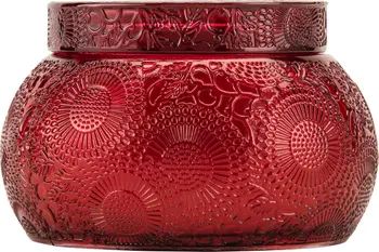 Japonica Chawan Bowl Two-Wick Embossed Glass Candle | Nordstrom