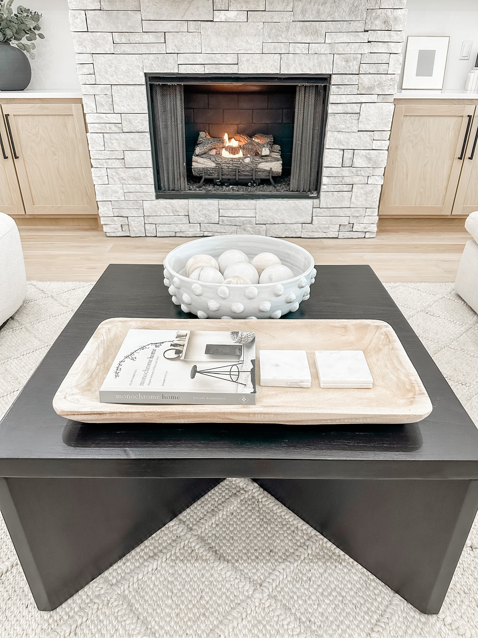 River Heights Square Wooden Coffee … curated on LTK