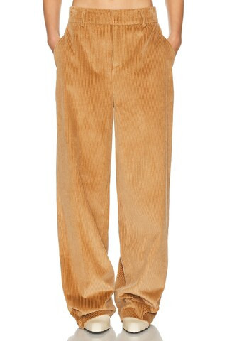Helsa The Baggy Trouser in Corduroy in Brown | FWRD 