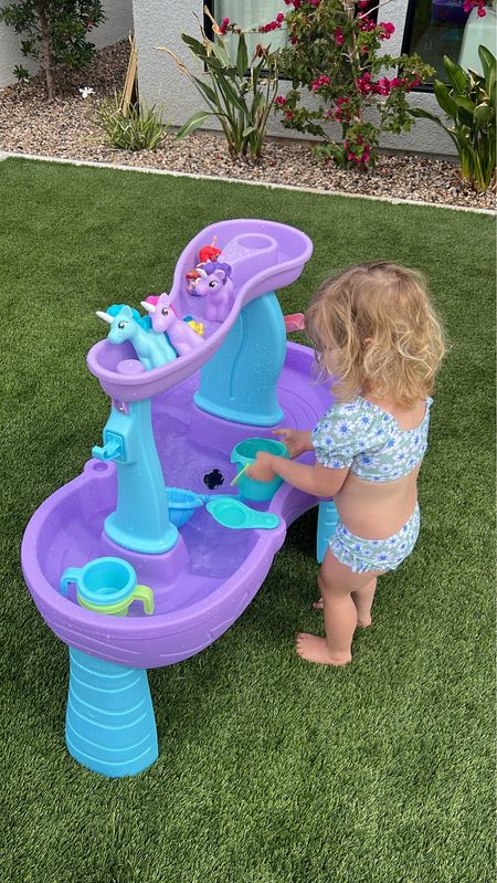 Kids unicorn water table. So fun for summer! 🦄 ☀️💦 


Activities for toddlers
Fun toys


#LTKkids #LTKSeasonal