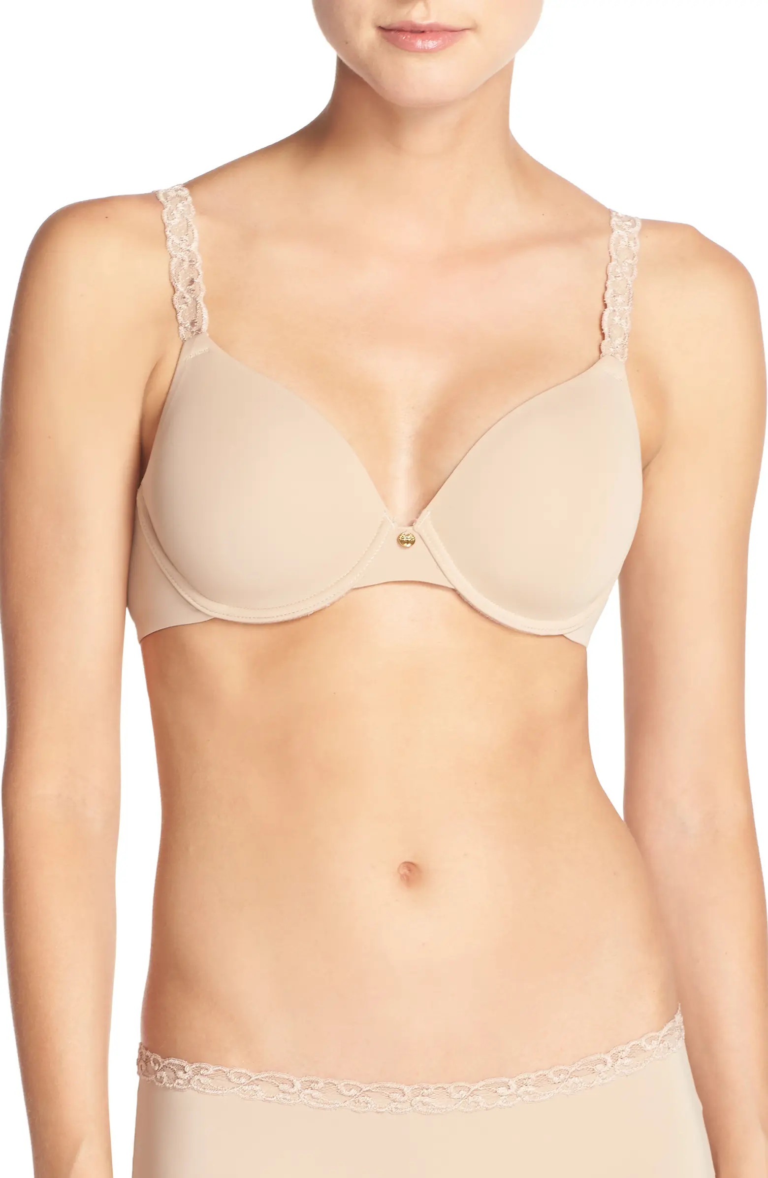 Natori Pure Luxe Underwire T-Shirt Bra | Nordstrom | Nordstrom