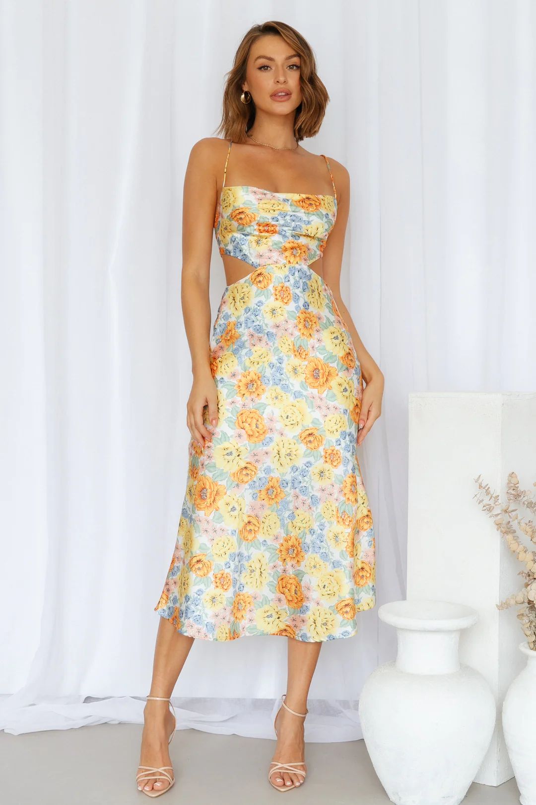 Sunlight Snaps Midi Dress | Hello Molly